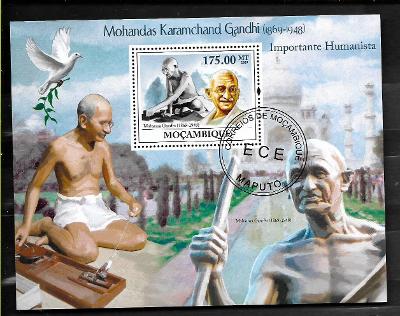 Mosambik 2009 - Mahatma Gandhi