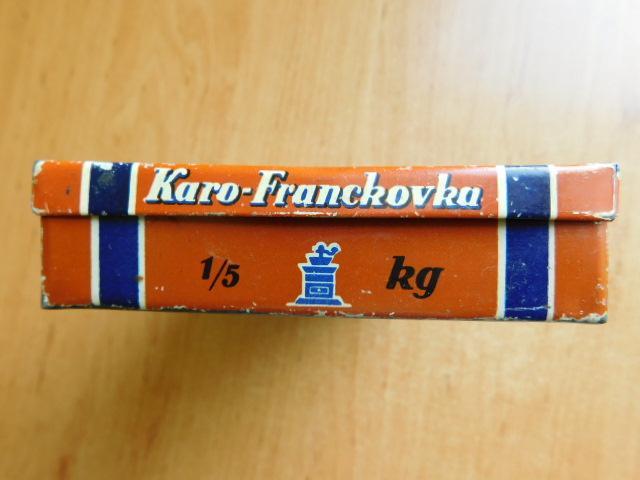 Stará plechová Krabička - Karo – Franckovka - Sběratelství