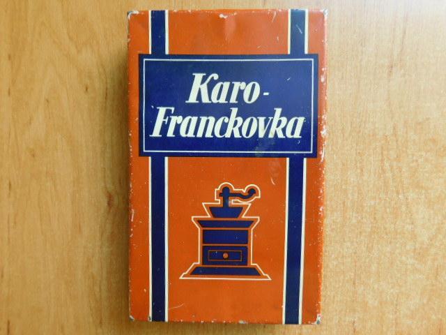 Stará plechová Krabička - Karo – Franckovka - Sběratelství