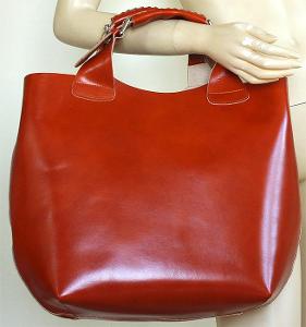 VÝPRODEJ!!! Luxusní PRAVÁ kožená ITALSKÁ kabelka taška SKLADEM v ČR