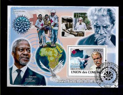 Komory 2008 - Nobelovy ceny - Albert Schweitzer, Kofi Annan