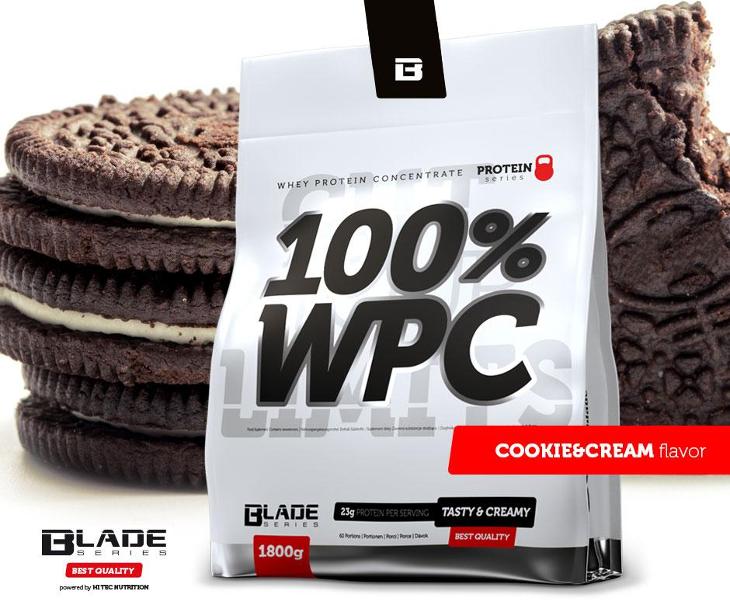 Whey protein koncentrát - BS Blade 100% WPC protein 1800 g + 700 g 