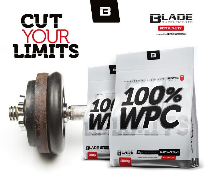 Whey protein koncentrát - BS Blade 100% WPC protein 1800 g + 700 g 