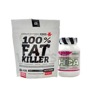 BALÍČEK HUBNUTÍ - 100% FAT KILLER 1g 120cps + hca 950 mg 1g 100cps