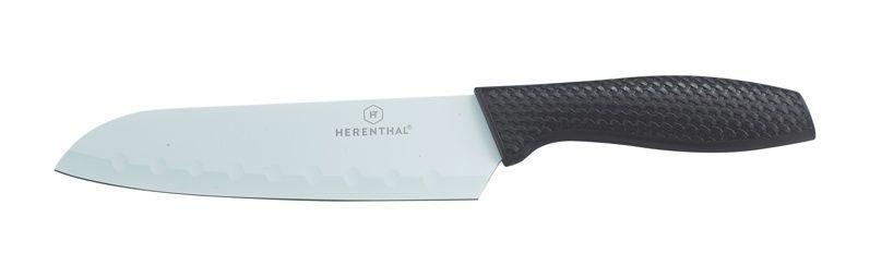 Nůž, SANTOKU, 18cm čepel, bílá, NB001