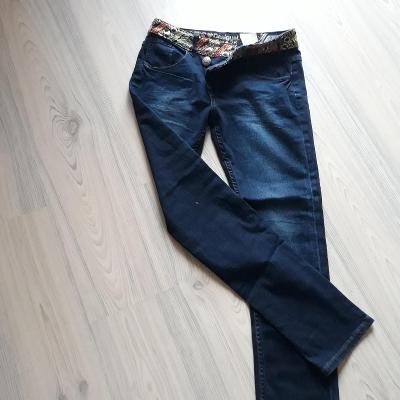 Desigual denim luxusni slim džíny, skiny 26 nové 