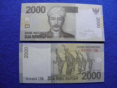 2.000 Rupiah 2013 Indonesia  - P148d - UNC -  /E45/