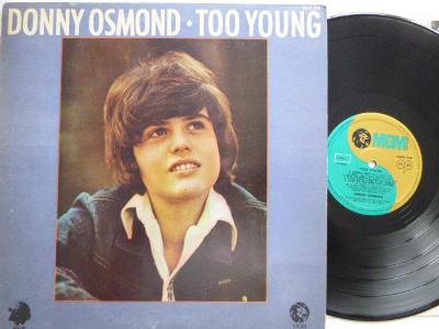 LP DONNY OSMOND - Too Young hitová deska s písní Donna Lonely Boy MGM