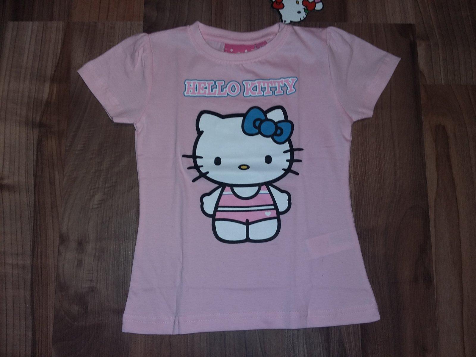 Disney Hello Kitty tričko dievčenské 5-6, 7-8, 8-9 rokov- DODANIE 2 DNI - Detské tričká
