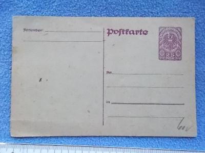 Rakousko celina Korespondenční lístek 1920