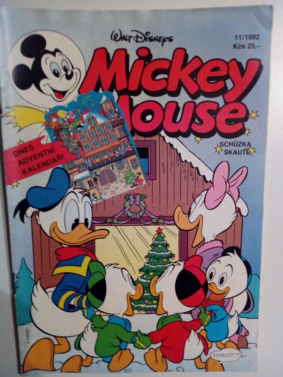 Časopis Mickey Mouse, č. 11/1992 - Knihy a časopisy