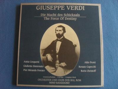 LP Giuseppe Verdi Box 3 LP TOP stav