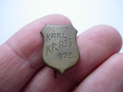 Odznak - Karl Krass 108