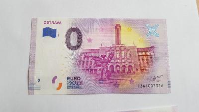 0 EURO bankovka 2019 Ostrava