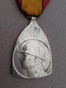 Pamětní válečná medaile  - Belgie  !!! 