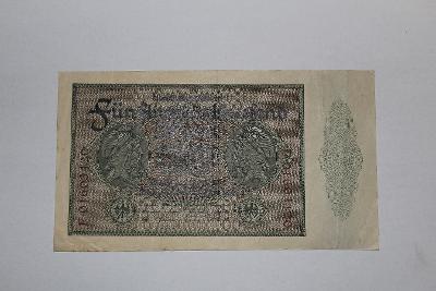 500 000 MAREK 1923 NĚMECKO - Z OBĚHU  stav 2-3