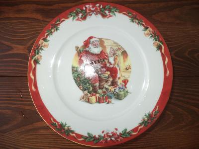 Vánoční porcelánové nádobí - 9 ks