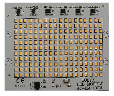 LED dioda 100W 220V teplá bílá