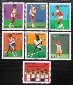 Paraguay 1986 Tenis Mi# 4029-35 Kat 7.50€ 1806