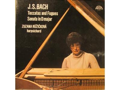 RŮŽIČKOVÁ Zuzana Harpsichord BACH J.S. Toccatas & Fuges Sonata inD 2LP