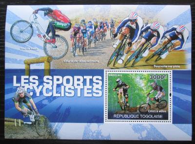 Togo 2010 Cyklistika Mi# Block 538 Kat 12€ 1282
