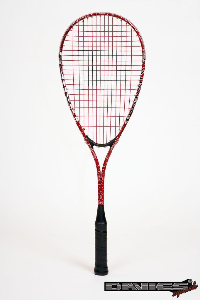 Squashová raketa Davies INTENSITY 175 a 185 červená, bílá, výběr  - Sport a turistika