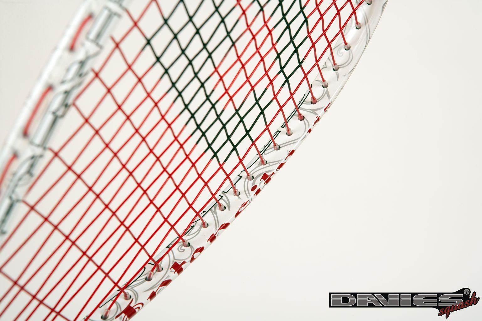 Squashová raketa Davies INTENSITY 175 a 185 červená, bílá, výběr  - Sport a turistika