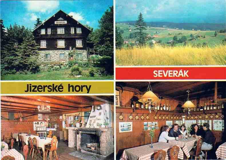 Jizerské hory, Janov nad Nisou - Hrabětice, chata Severák | Aukro
