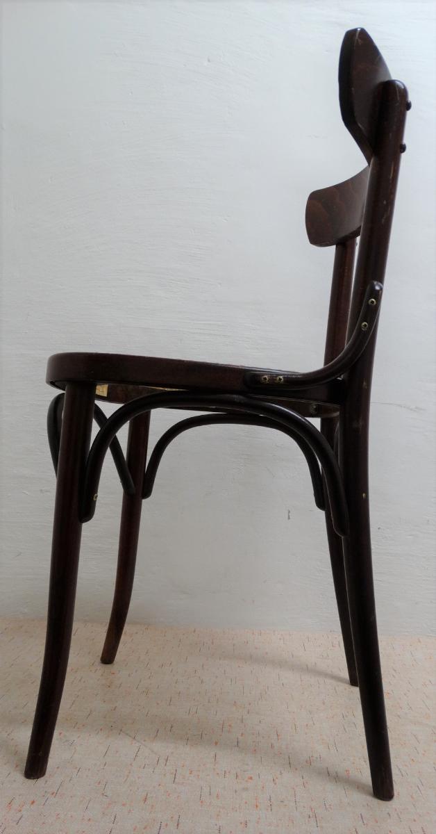 Židle nečalouněná dřevěná - Nábytek