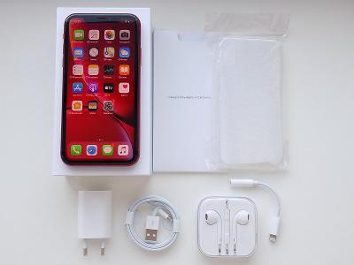 APPLE iPhone XR 64GB Red - KOMPLETNÍ BALENÍ - ZÁRUKA 12 MĚSÍCŮ