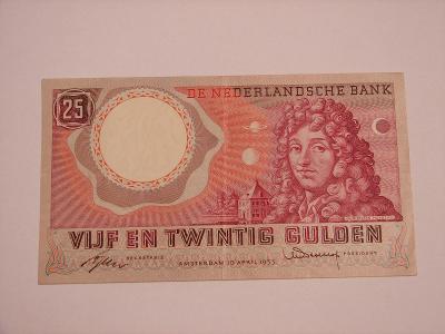 25 Gulden 1955 Holandsko (Nizozemí)