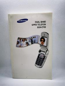Příručka Samsung SGH-E700