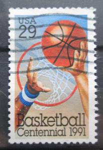 USA 1992 Basketbal, 100. výročí Mi# 2162 1869