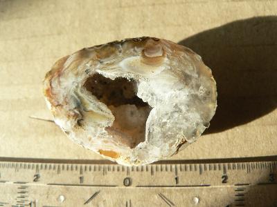 peříčkový achát,geoda(gc275)