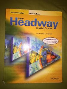 Predám učebnice Headway + prac. zošit + slovník
