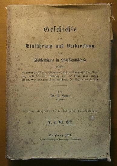 Geschichte der Einführung und Verbreitung des Christenthums - Huber,A.