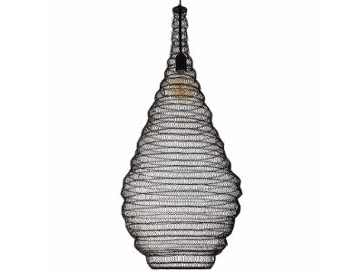 Dekorativní stojací lampa ALI, 82 cm, černá