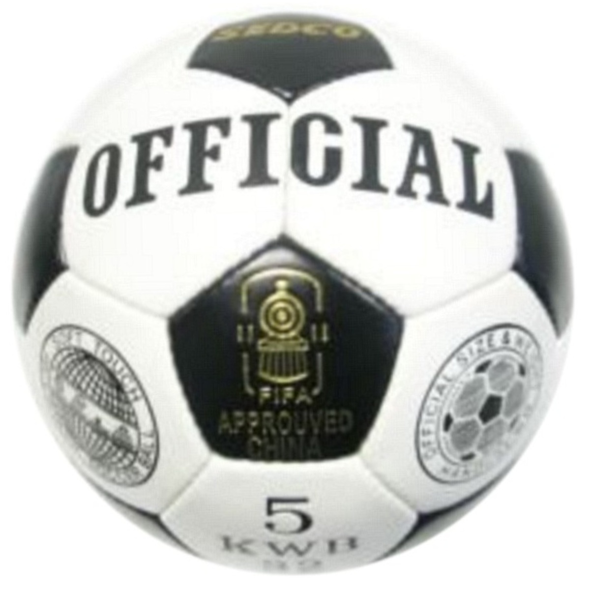 Fotbalový míč SEDCO Official KWB32 - vel. 5 - Vybavení pro kolektivní sporty