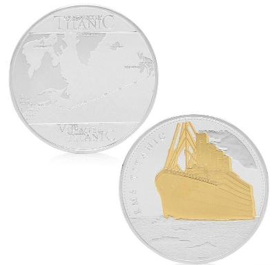 Titanic - sada 3 ks pamětních mincí The Voyage Of Titanic