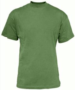 Nátělník, triko AČR zelené, khaki krátký rukáv vel. 88-92 - levně nové