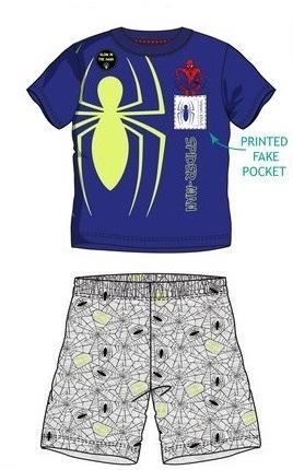 Svítící pyžamo Spiderman, vel.98