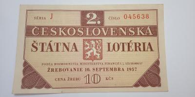 Československá štátná lotéria- TOP- EG14