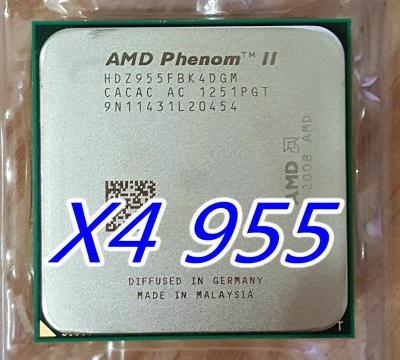 AMD Phenom II X4 955 (6M Cache, 3.2 GHz, socket AM2+ / AM3 125W)