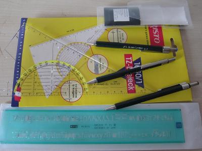 Rýsovací značkové potřeby FABER CASTELL Pencils 0,35/0,5/0,7 Pentil   