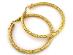 Zlaté náušnice kruhy priemer 5.7 cm, zlato 14 kar., váha 4,08 g. (2/20) - Zlaté šperky