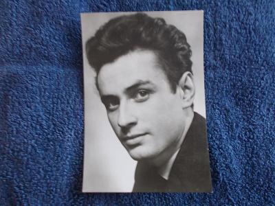 Foto Rosegnal  pohlednice Československo herec Jan Šmíd
