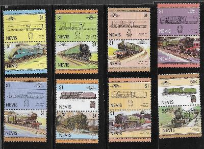 LOKOMOTIVY z let 1924-1960, NEVIS 115-130    kompletní serie