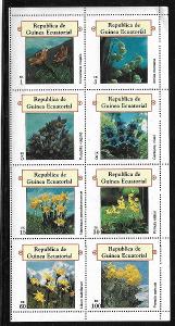 Rovníková Guinea-Květiny-konvalinka,arnika,koniklec,hořec,narcis,lilie