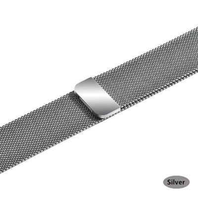 Řemínek pro Apple Watch kovový - milánský tah stříbrný 38mm, 40mm