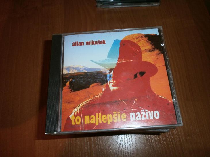 CD Allan Mikušek : To najlepšie naživo - Hudba na CD